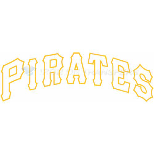 Pittsburgh Pirates Iron-on Stickers (Heat Transfers)NO.1837